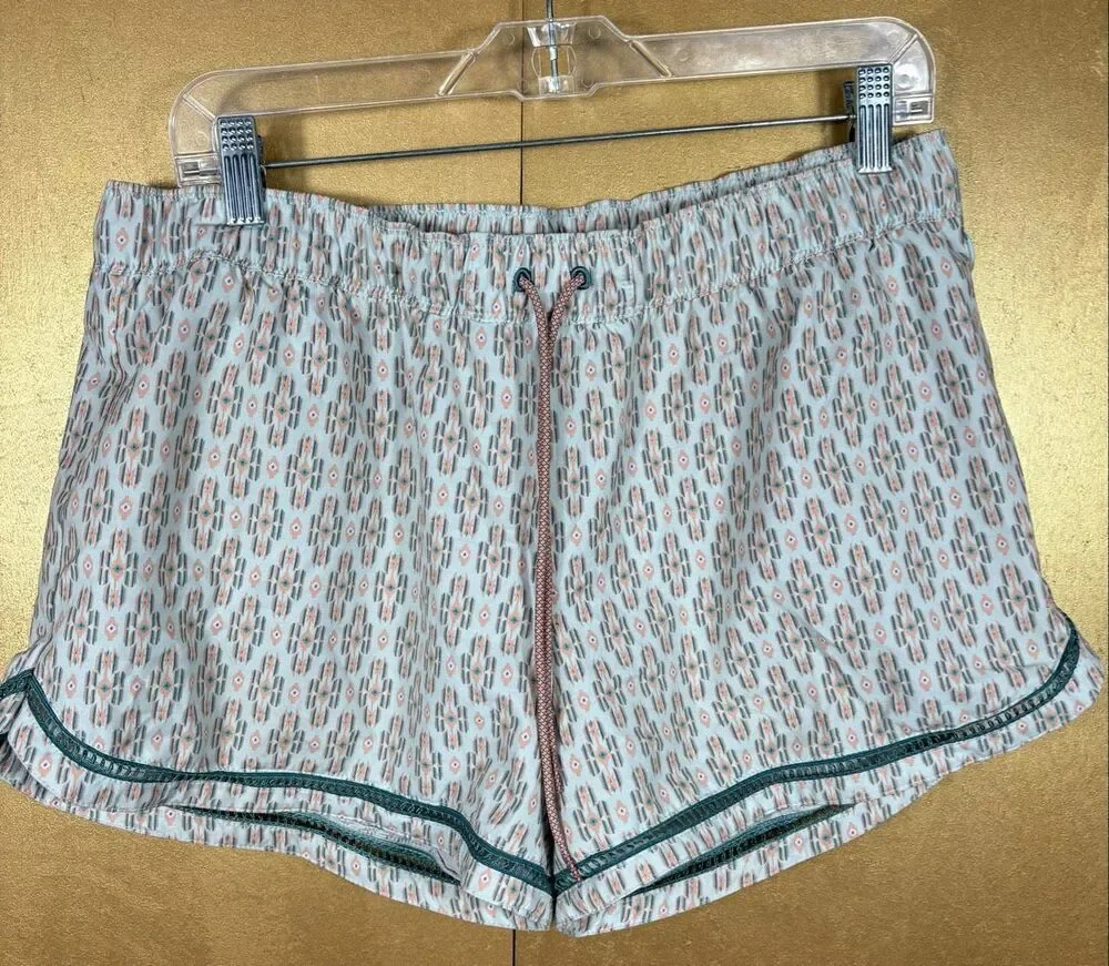 Prana Shorts Women’s Mariya Aqua Wave Puebla size L